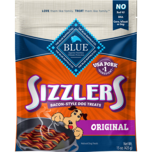 Blue Buffalo Dog Treats, Original, Bacon-Style