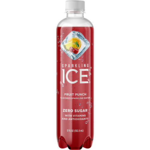 Sparkling Ice Sparkling Water, Zero Sugar, Fruit Punch