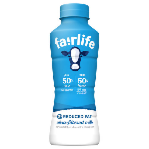Fairlife Milk, Ultra-Filtered, Reduced Fat, 2%