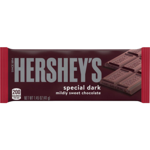 Hershey's Chocolate, Mildly Sweet, Special Dark