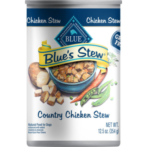 Blue Buffalo Food for Dogs, Country Chicken Stew