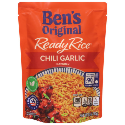 Ben's Original Rice, Chili Garlic Flavored