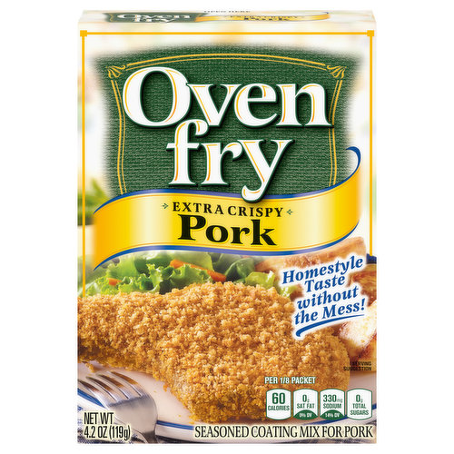 Seasoned Coating Mix, Pork, Extra Crispy