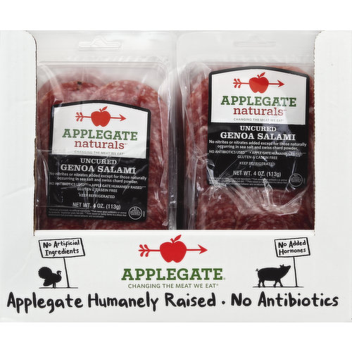 Applegate Naturals Uncured Genoa Salami