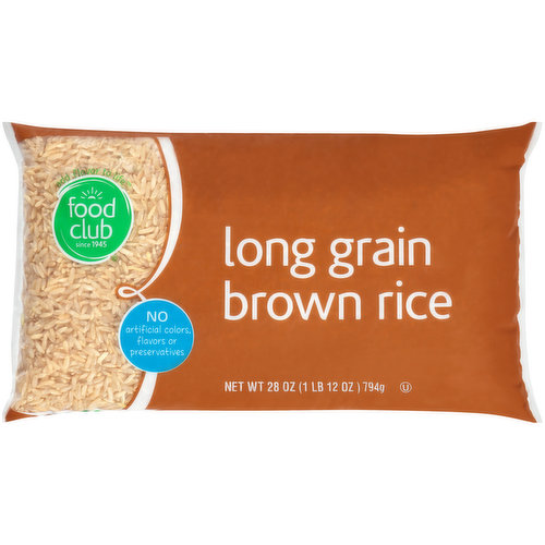 Food Club Long Grain Brown Rice