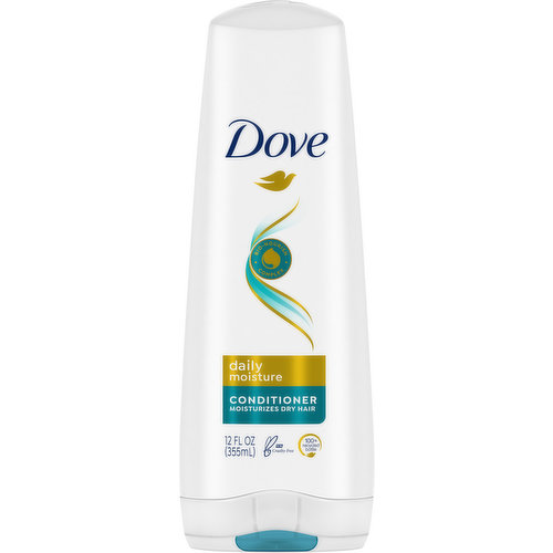 Protect your hair from daily wear and tear with Dove Nutritive Solutions Daily Moisture Conditioner. It gently conditions your hair with its mild, nourishing formula, leaving you with the look and feel of soft and silky hair. This moisturizing conditioner nourishes hair from deep within each strand, leaving it up to five times smoother. Designed for hair that is a touch dry, Dove Daily Moisture Conditioner helps to moisturize your hair, giving it a smooth and manageable appearance, but without weighing it down. To experience comprehensive benefits, use with Dove Nutritive Solutions Daily Moisture Shampoo. 

As part of the Dove Nutritive Solutions range, this Dove conditioner is formulated with Pro-Moisture Complex, which helps to smooth hair on the outside while deeply and progressively nourishing it from within. With regular use, this Dove Nutritive Solutions Daily Moisture Deep Conditioner helps to make hair look and feel healthier in the long run. With every wash, it instantly detangles hair, improving manageability and leaving you with the appearance of soft and silky hair. 

How to use: For softer hair that feels up to five times smoother, gently apply Dove Daily Moisture Conditioner to wet hair after shampooing, concentrating on the mid-lengths and ends, and then rinse. For best results, use with Dove Daily Moisture Shampoo. Suitable for daily use.