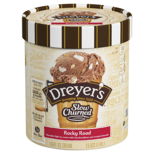 Dreyer's Ice Cream, Light, Rocky Road