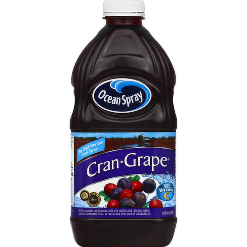 Ocean Spray Juice Drink, Cran-Grape