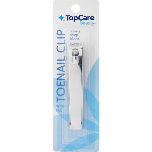 TopCare Toenail Clip with File