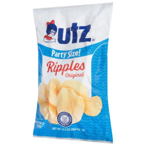 Bad For You - Utz' Ripples Fried Dill Pickle Potato Chips