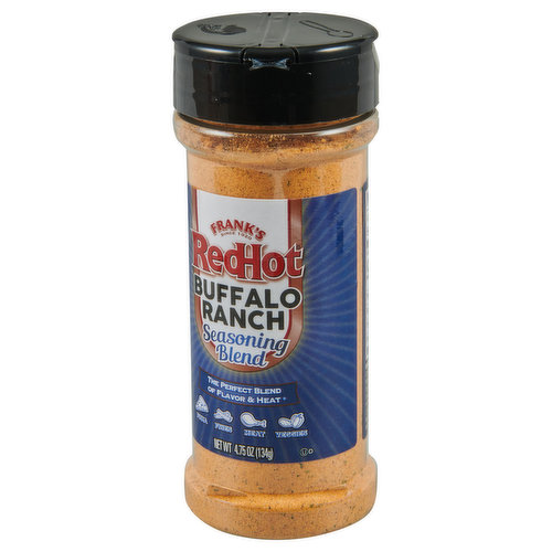 Frank's RedHot Buffalo Ranch Seasoning Blend, 4.75 oz