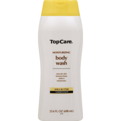 TopCare Body Wash, Moisturizing, Shea butter