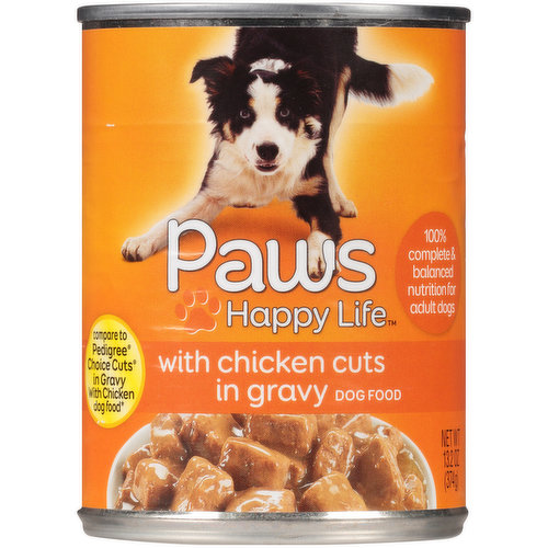 Paws Happy Life Chicken Cuts In Gravy Dog Food