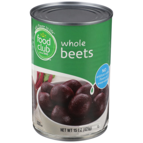 Food Club Whole Beets