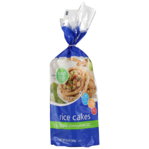 Food Club Apple Cinnamon Rice Cakes