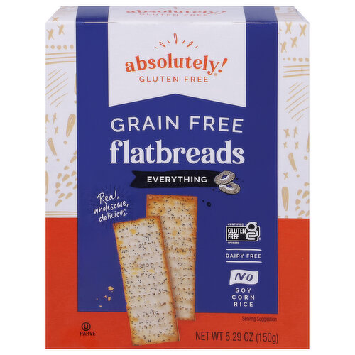 Absolutely! Gluten Free Flatbreads, Grain Free, Everything