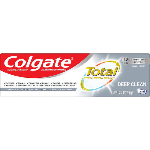 Colgate Toothpaste, Deep Clean, Paste