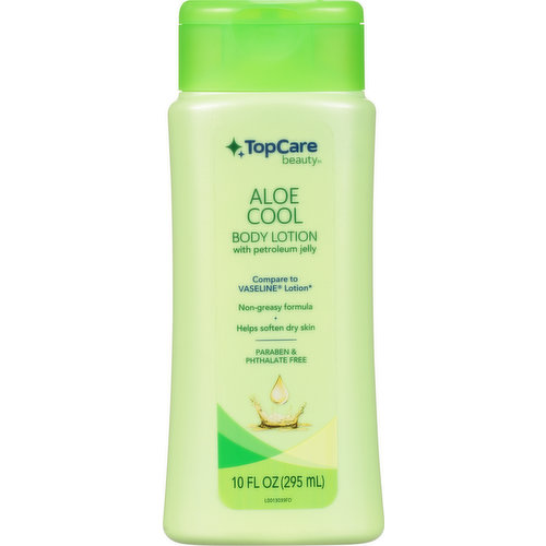 TopCare Body Lotion with Petroleum Jelly, Aloe Cool