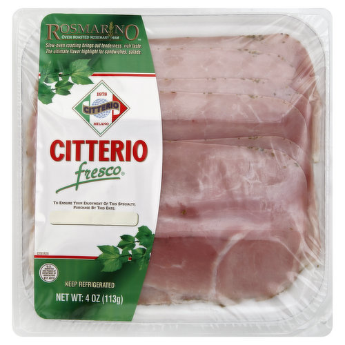 Citterio Ham, Rosemary, Oven Roasted