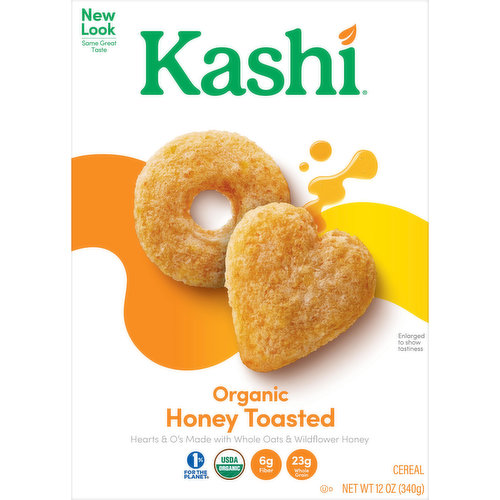Kashi Cereal, Organic, Honey Toasted