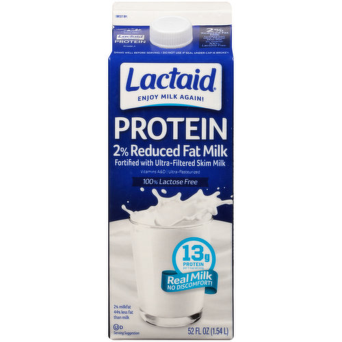 Lactaid 100 Lactose Free 2 Reduced Fat Milk 4028