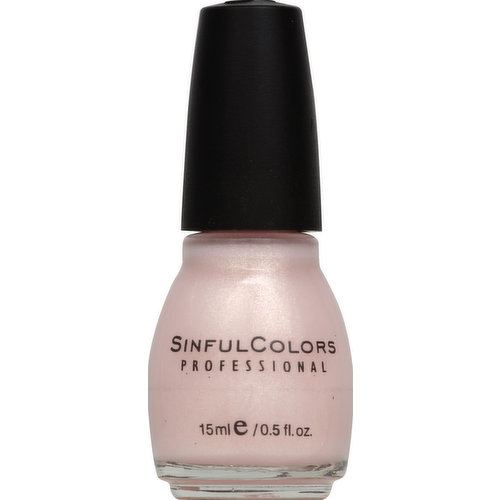 SinfulColors Nail Enamel, Glass Pink 376