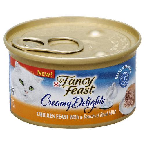 Fancy Feast Cat Food, Gourmet, Chicken Feast