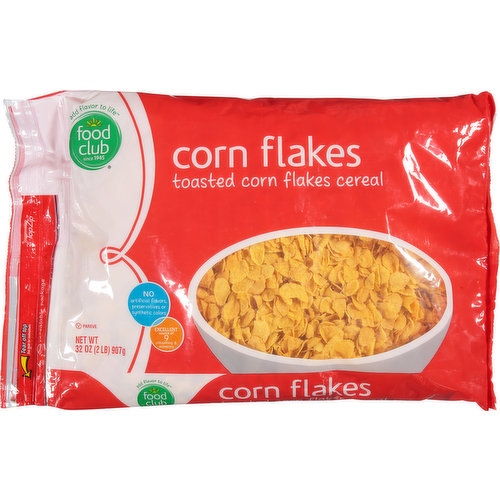 Food Club Corn Flakes Toasted Corn Flakes Cereal