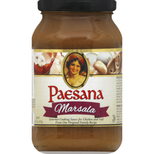 Paesana Cooking Sauce, Marsala