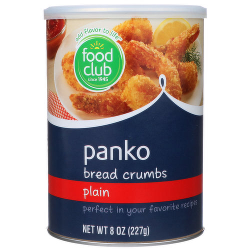 Food Club Plain Panko Bread Crumbs