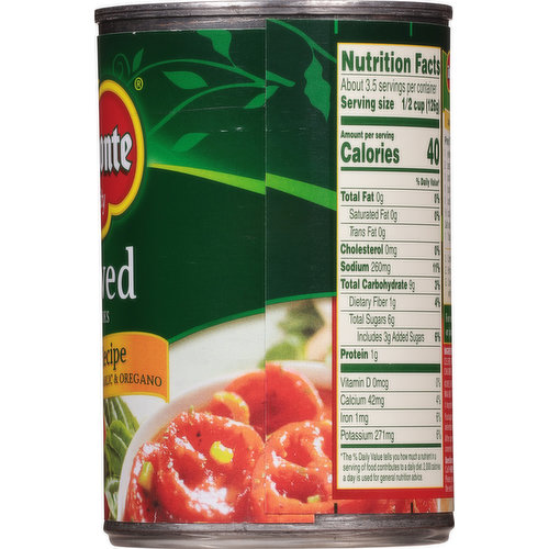 Del Monte Tomatoes, Stewed, Italian Recipe