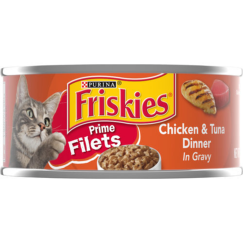 Friskies Wet Cat Food Friskies Cat Food Chicken & Tuna