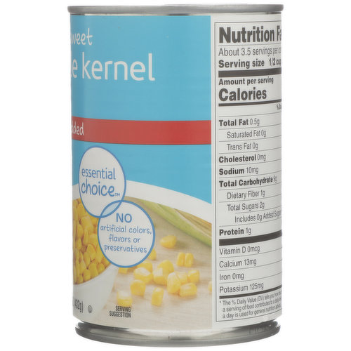 Food Club No Salt Added Super Sweet Whole Kernel Corn