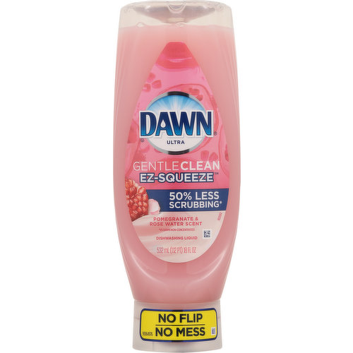 50% less scrubbing (vs non-concentrated). Dawn believes in the safety and quality of our products.