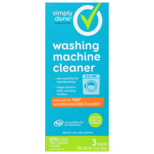 Simply Done Washing Machine Cleaner