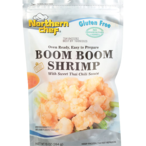 Northern Chef Shrimp, Gluten Free, Boom Boom