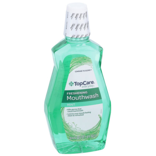 TopCare Freshening Mouthwash, Mint