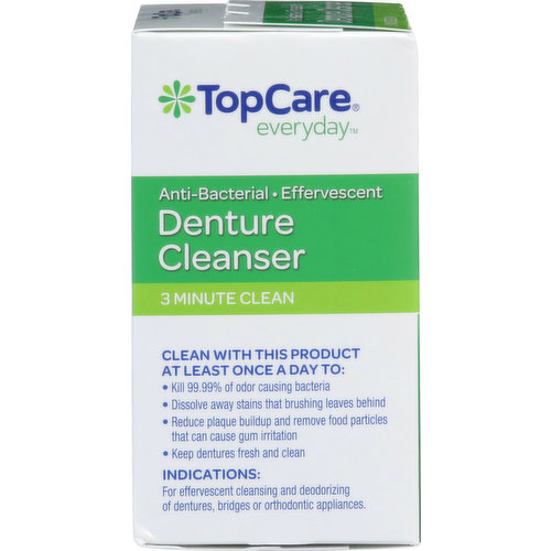 TopCare Denture Cleanser, Tablets