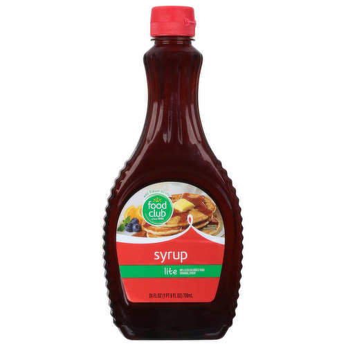 Food Club Syrup, Lite