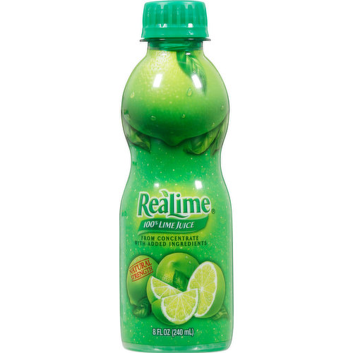 ReaLime 100% Juice, Lime