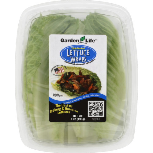 Garden Life Lettuce Wraps