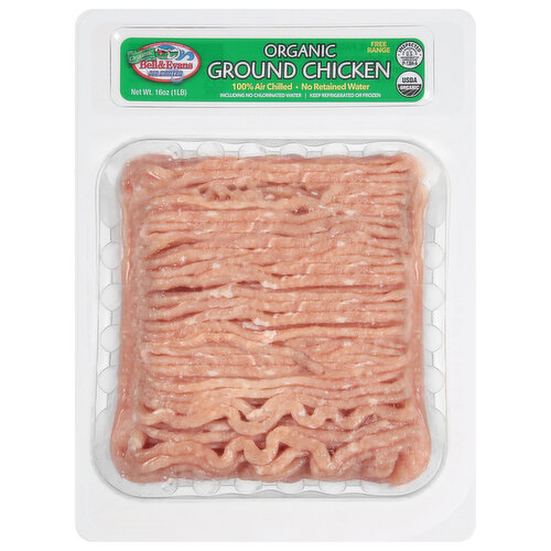 Bell & Evans Chicken, Organic, Ground