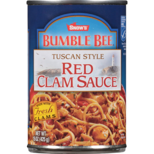Snow's Tuscan Style Red Clam Sauce