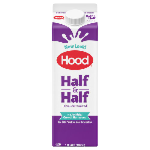 Hood Half & Half, Ultra-Pasteurized