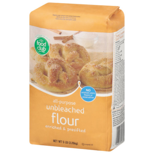 Food Club All-Purpose Flour, Unbleached
