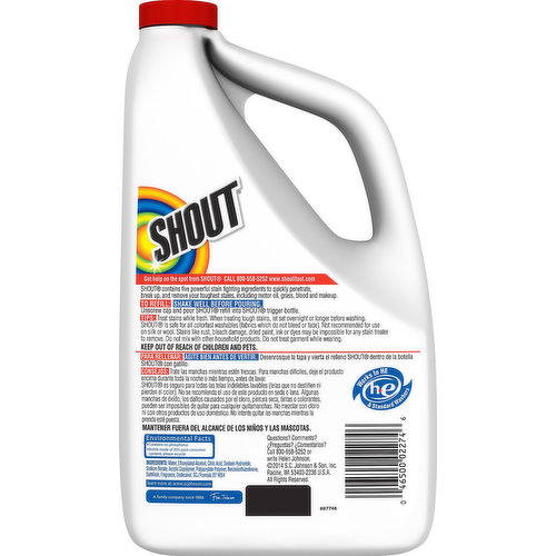 Shout Liquid Laundry Stain Remover Trigger Spray