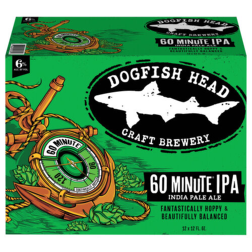 Dogfish Head Beer, 60 Minute IPA, India Pale Ale