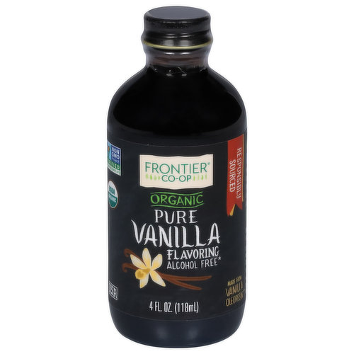 Frontier Co-op Vanilla Flavoring, Organic, Pure