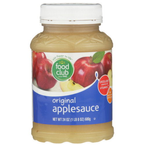 Food Club Original Applesauce