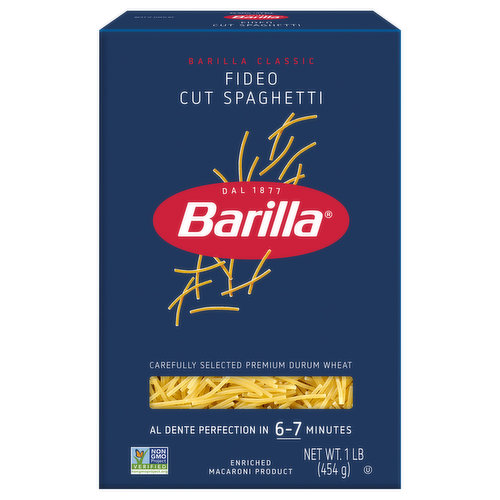 Barilla Spaghetti, Cut, Fideo